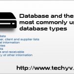 Database and the most commonly used database types